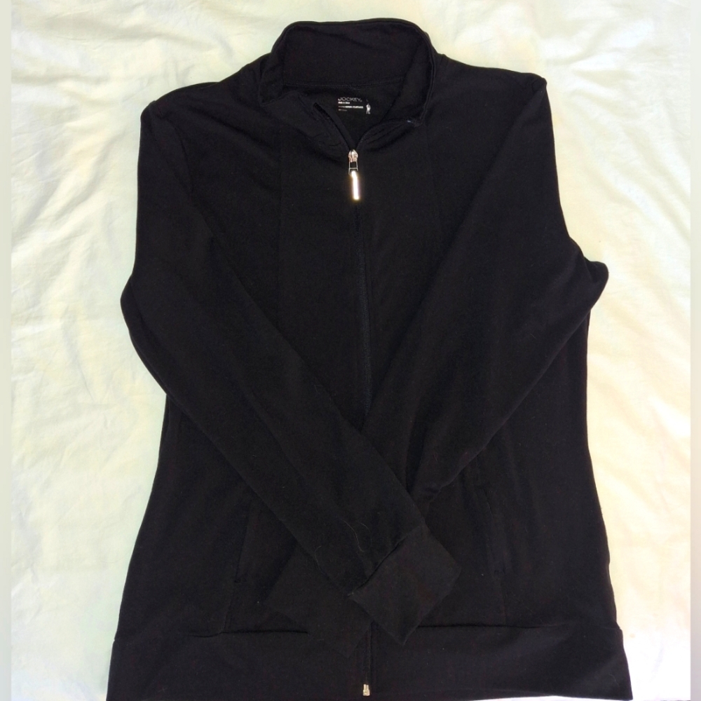 Black Full Body Zip-Up Jacket